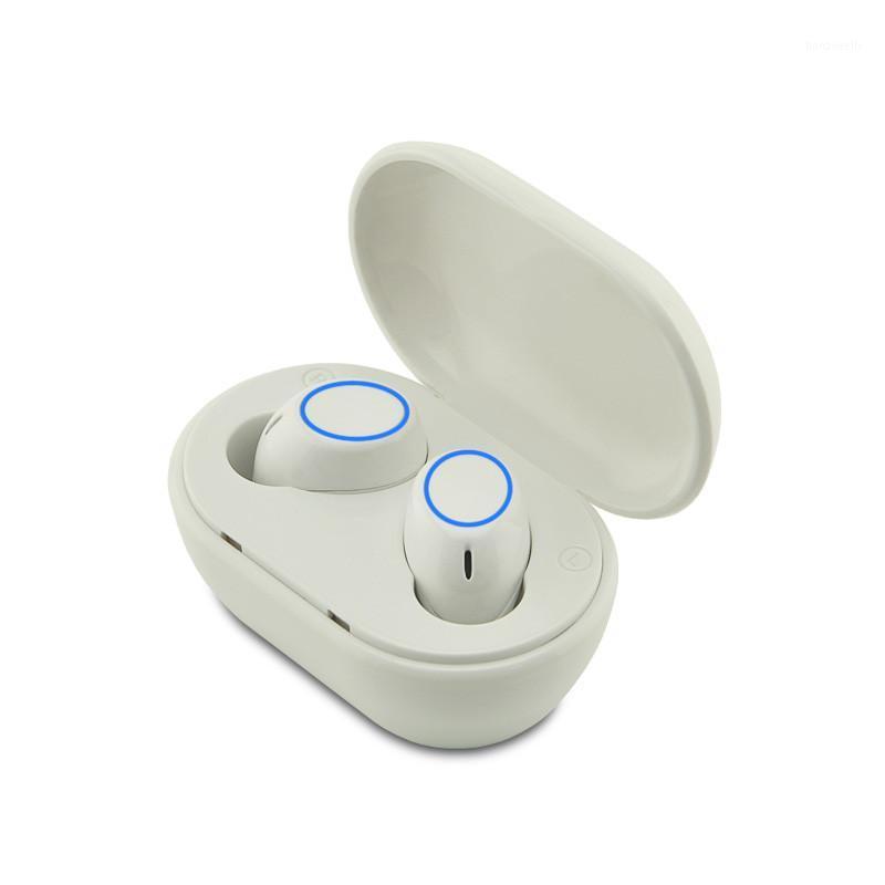 

NEW A2 tws Wireless Earphones 3D Stereo Earbuds Bluetooth V5.0 In-Ear Sports Mini in Ear Dual Microphone With Charging box1, White