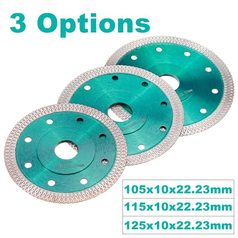 

Green 105/115/125mm Diamond Saw Hot pressed sintered Mesh Turbo blade Cutting Disc Diamond Wheel for Tile Ceramic Porcelain