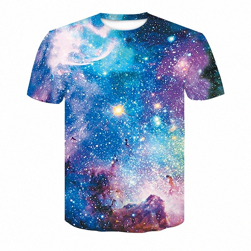 Men's T shirt 3D Print 3D Crew Neck Casual Daily Rivet Mesh Short Sleeve Tops Blue Wine Royal Blue / Summer P63h#