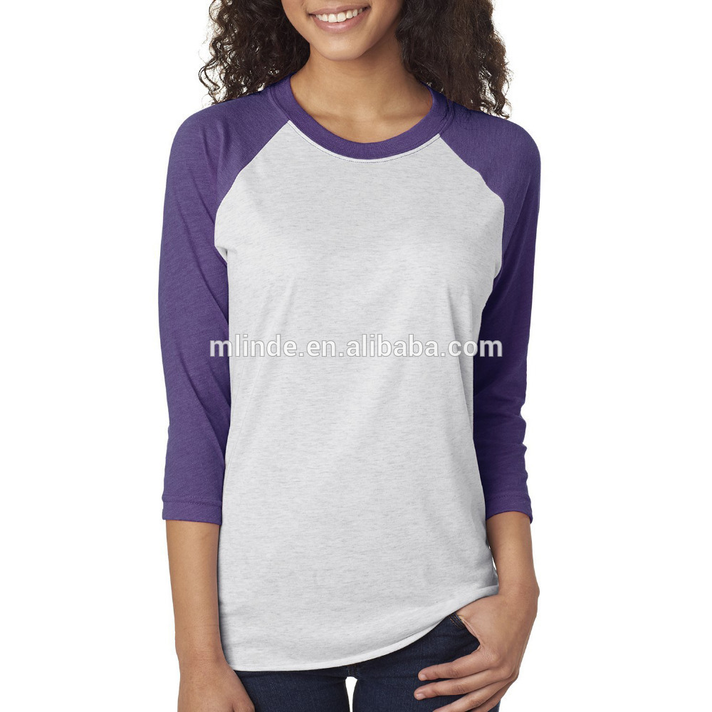 

custom cheap 3/4 sleeve raglan cotton polyester model american unisex printed branded high quantity hawaiian shirt for women, Beige