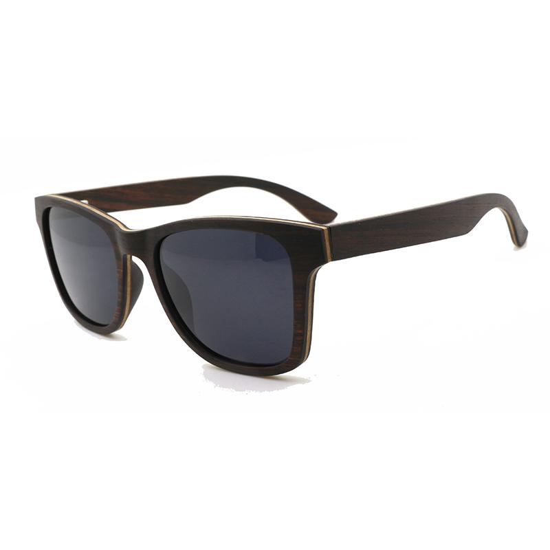 

2020 best seller layer wood sunglasses mirror lens any lens color ok hot selling wood bamboo sunglasses with case