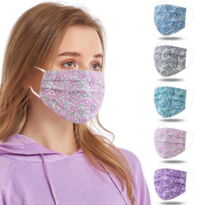 

1pc Adult Washable Reusable Cloth Face Mask Dustproof Breathable Protective Mascarillas Cotton Fabric Masks Pm25 Face Shield, Pink