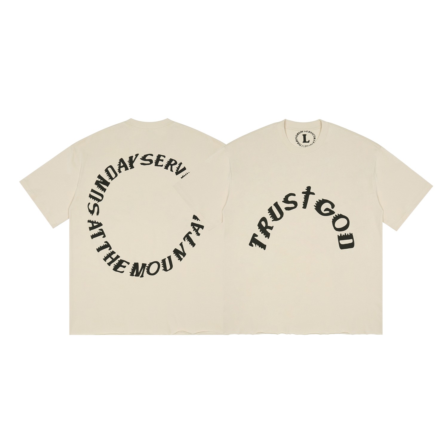 

Men' T-Shirts Crew Neck Breathable TRUST GOD #liudianban0032