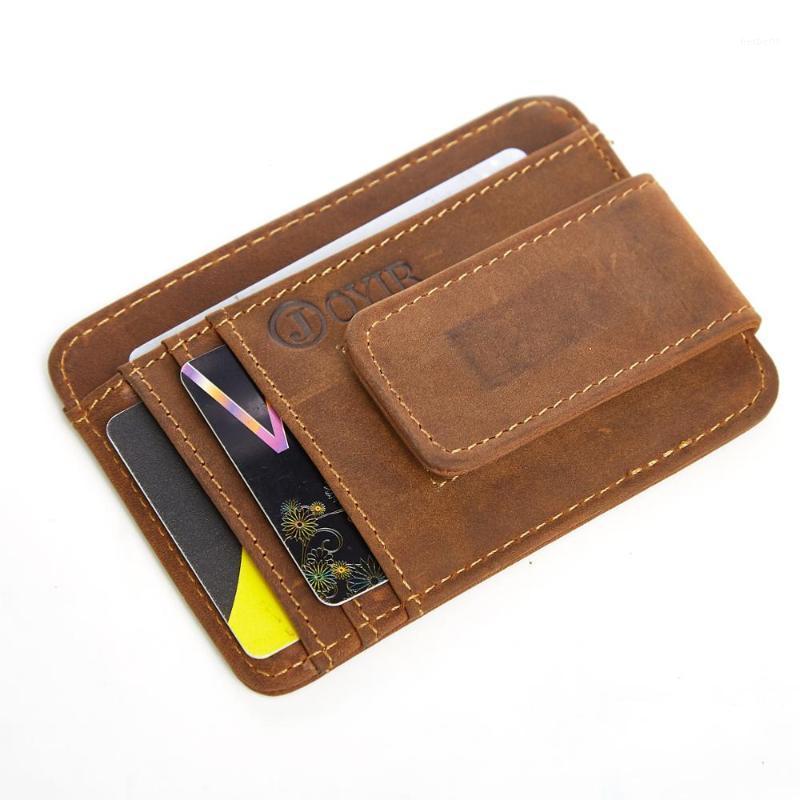 

Slim Genuine Leather Multi-card-bit Pack Bag Men Wallet Holder Bank Cardholder Cow Leather Cash Package1, Blue