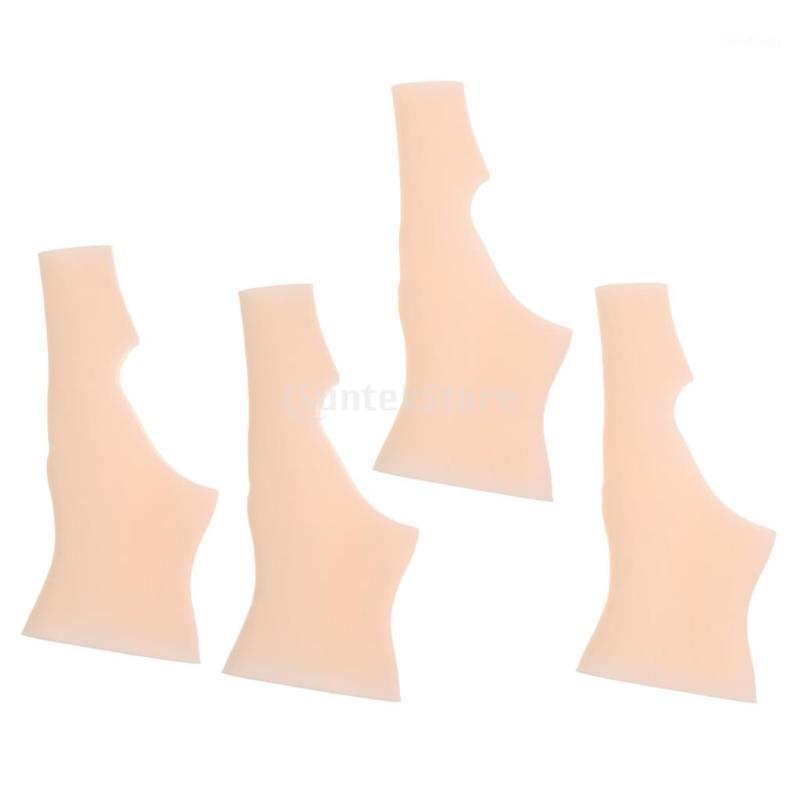 

2 Pair Silicone Therapy Glove Hand Wrist Thumb Support Brace Tenosynovitis Spasms1, As pic