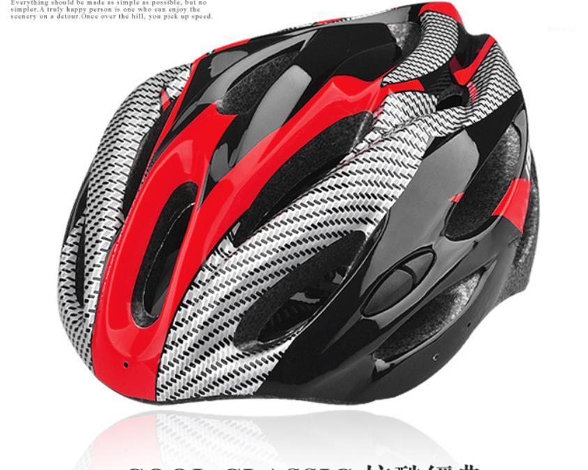 

Motorcycle Helmets Factory direct cycling bicycle safety helmet imitation one-piece helmet general riding equipment er Unisex / both men1, Blues