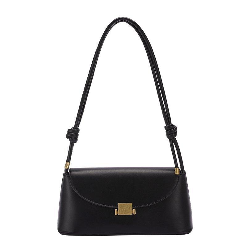 

Simple Women Shoulder Bag Youth Designer High Quality Bag Texture Retro Lady Purses And Handbags Luxury Small Black PU leather, Coffee