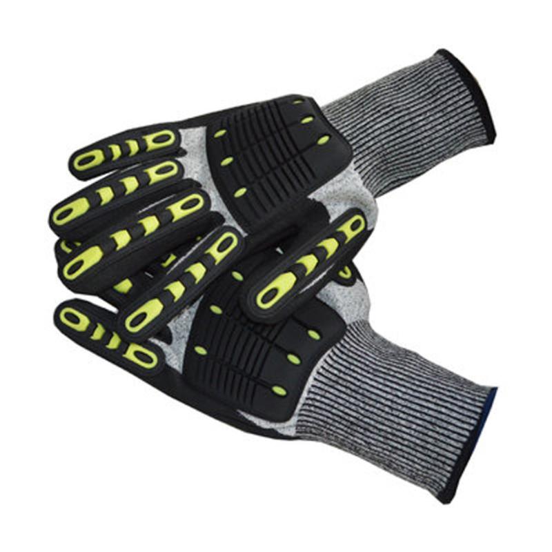 

Outdoor Riding Gloves High-strength Polyethylene Anti-cut Five-level Anti- Absorption Climbing RescueTPR Gloves