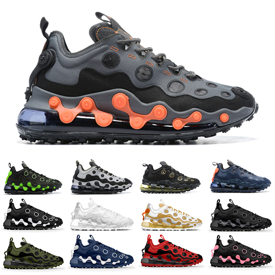 

2022 720 mens running shoes sneakers Triple Black Summit White Oreo Grey Orange Bred Reflect Silver Black Gold men women trainers sports shoe Designer Fashion, Royal blue