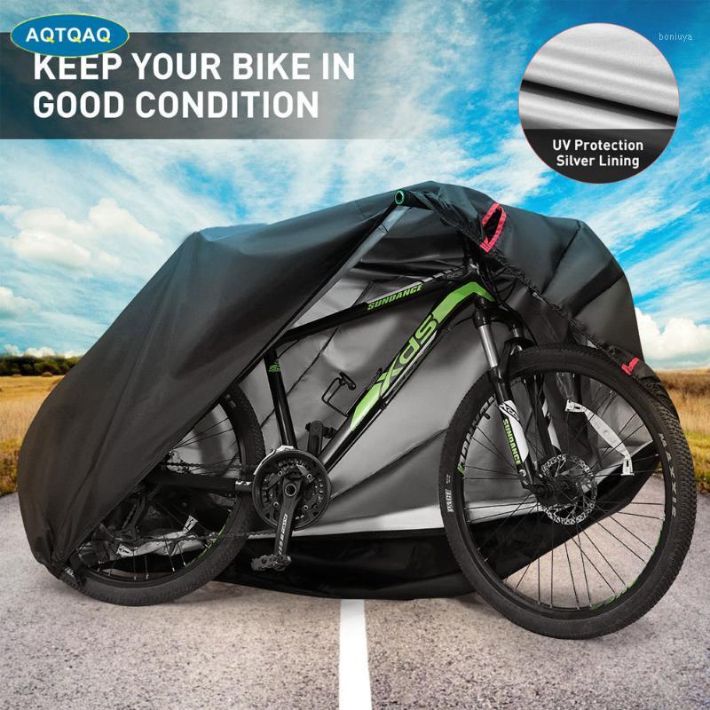

1Set 210D Oxford Bike Cover, UV Dust Sun Wind Proof Outdoor Waterproof Bicycle Cover for Mountain Road Bikes1