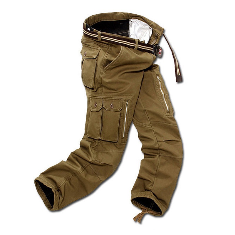 

2021 the Transport of Drop New Winter Men Cargo Pants Three Colors 28-40 PFH6