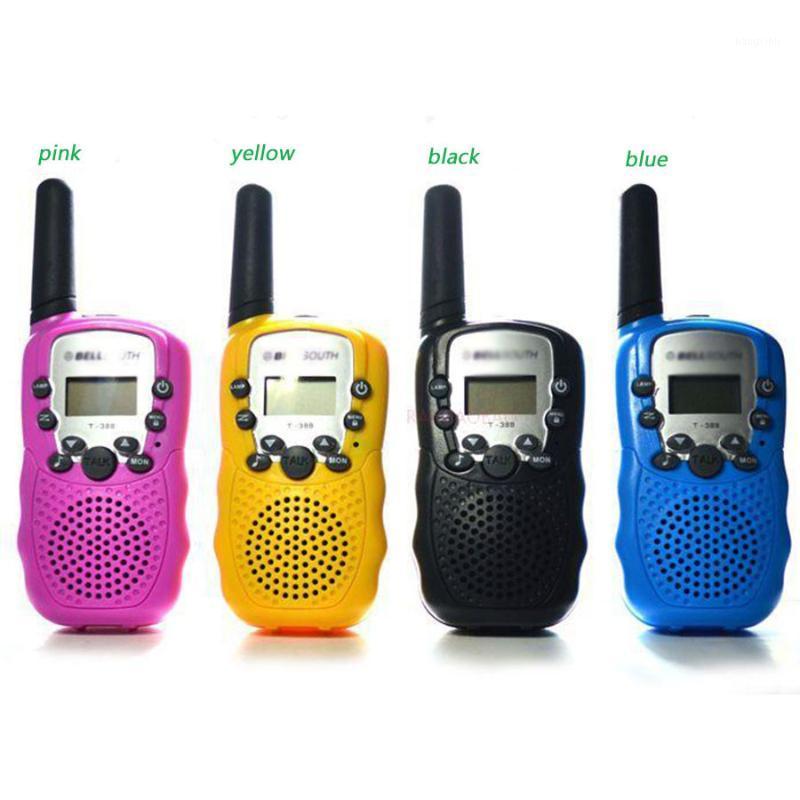 

T-388 Dual 2pcs Adjustable Mini Portable LCD 5KM UHF VOX 2-Way Multi Channels Car Auto Radio Wireless Travel Walkie Talkie1