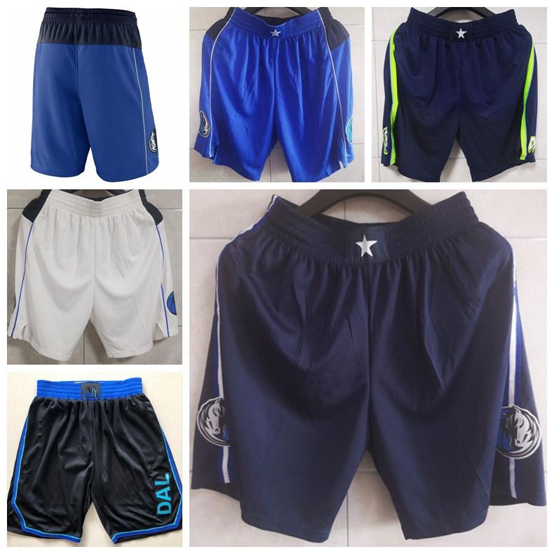 

Dallas Mavericks Men 2019/20 IconEdition Swingman Jersey Basketball Shorts Blue, Black;red