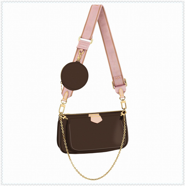 

ZZ Hot Sale favorite multi pochette accessories handbag purse genuine leather flower shoulder crossbody bag ladies purses 3 pcs purse bags