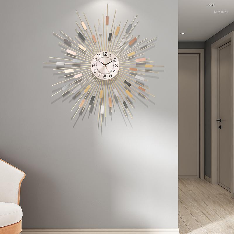 

Large Elegant Wall Clock Hands Digital Classic Creative Nordic Clock Living Room Silent Relogio De Parede Home Decor EA60WC1