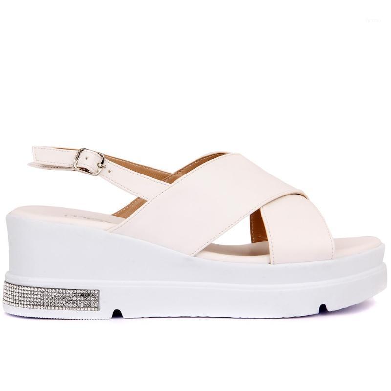 

Moxee-Broken White Color Women 'S Sandals1, Black