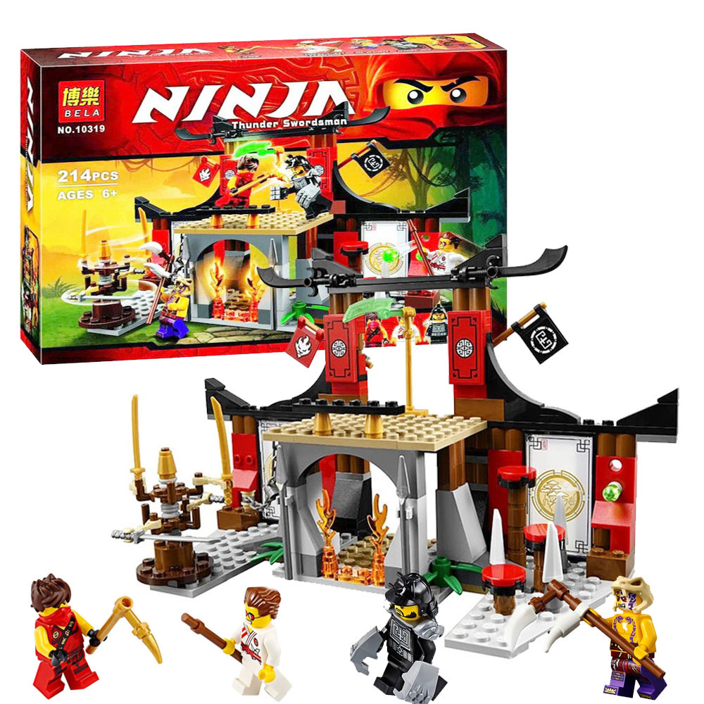 

Ninjago 10319 Duel Ninjutsu Driving Range Model building kits compatible with ninjagoes Educational toys for children C1115
