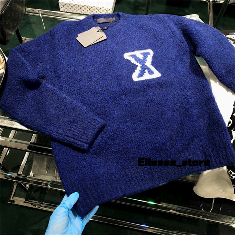 

21ss Mens Womens Designers Sweater Letters Pullover Men S Hoodie Long Sleeve Sweatshirt Embroidery Knitwear Winter Clothes 2021, L-14