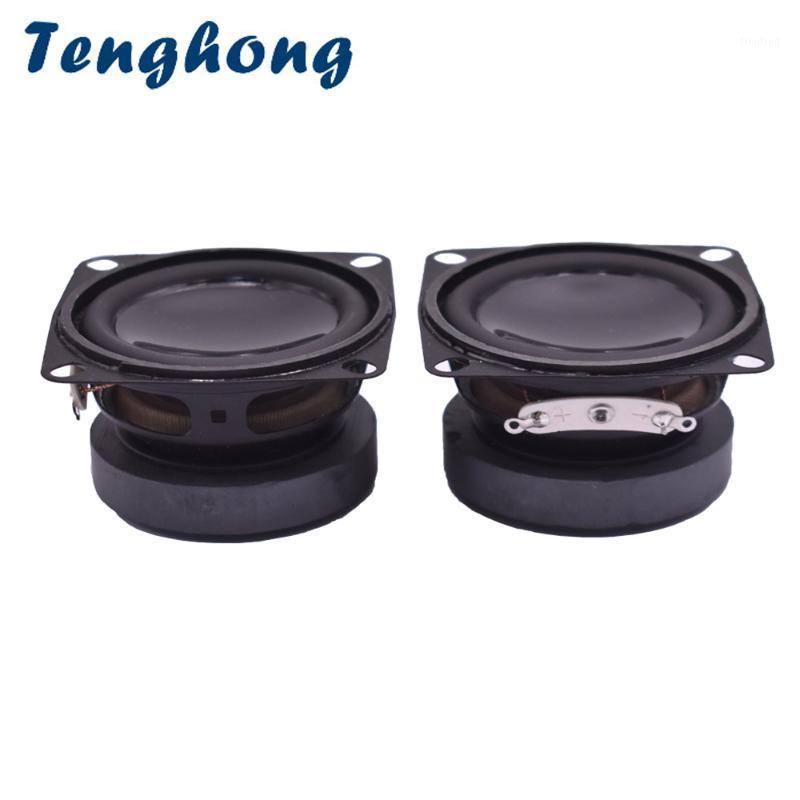 

Tenghong 2pcs 2 Inch Mini Audio Speakers 52MM 4Ohm 5W Stereo Portable Full Range Speaker Unit For Home Theater Loudspeaker Horn1