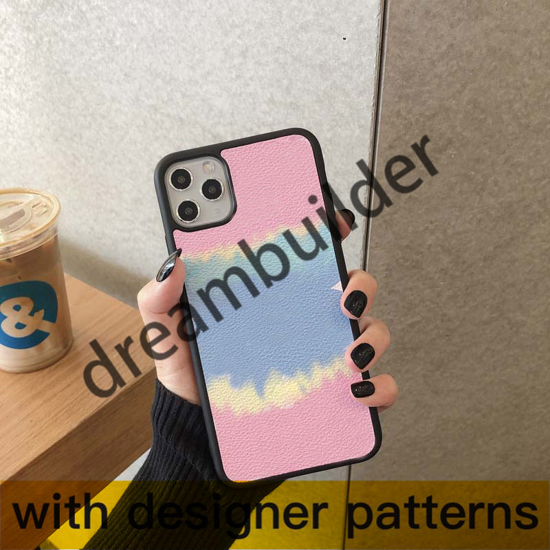 

designer phone cases for iPhone 13 pro max 12 mini 11 11pro X XR XS XSMAX cover PU leather luxury Samsung case NOTE 10 S20 S20P S20U 20U with box