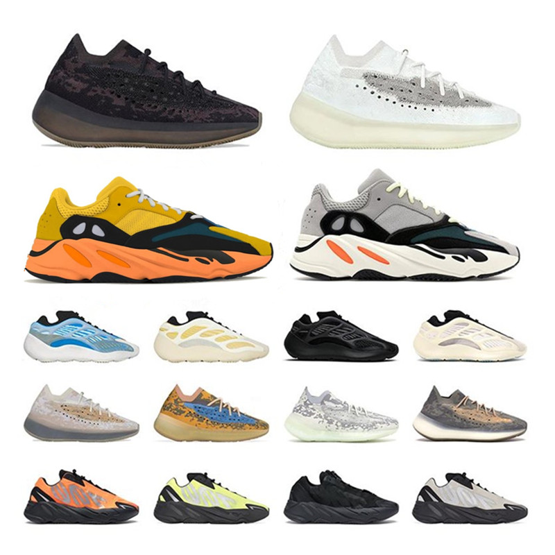

PK Quality 700 SUN Wave Runner Kanye West Shoes Mens Women Running Sneakers 700 MNVN V3 Kyanite Eremiel Alavh 380 Calcite Glow Pepper Shoes, Double box package
