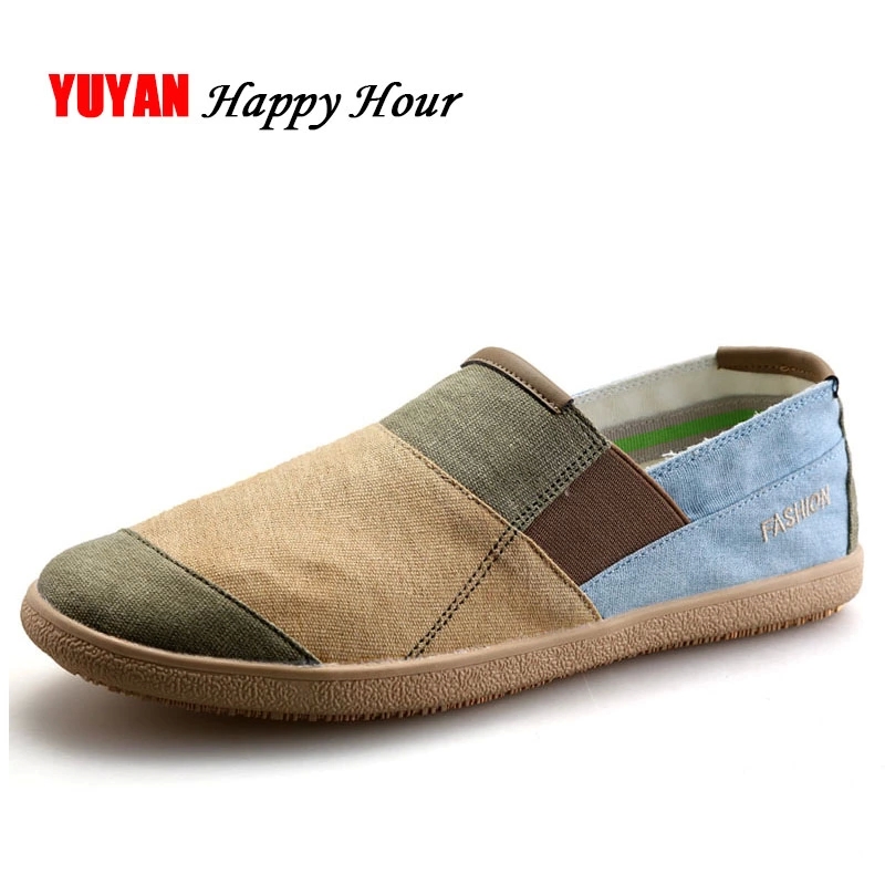 

Brand Loafers Women Canvas Shoes Breathable Women's Flats Ladies Brand Cloth Footwear Plus Size 42 ZHK281 #sh81, Beige