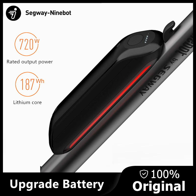 

Original Smart Electric Scooter Upgrade External Battery KickScooter Ninebot ES1 ES2 ES4 E22 E22D E22E Extra Battery for Two Wheels Skateboard