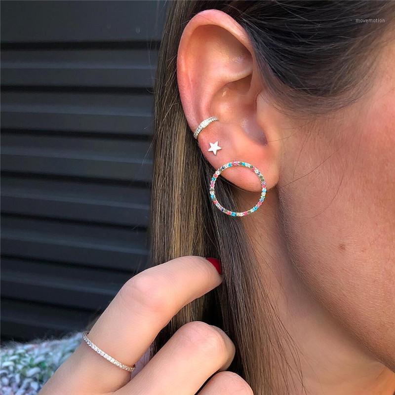 

Yobest Multicolored Crystal Circle Bohemian Stud Earring Set Boho Star Earrings for Women Jewelry Brincos Femme Ear Cuff1