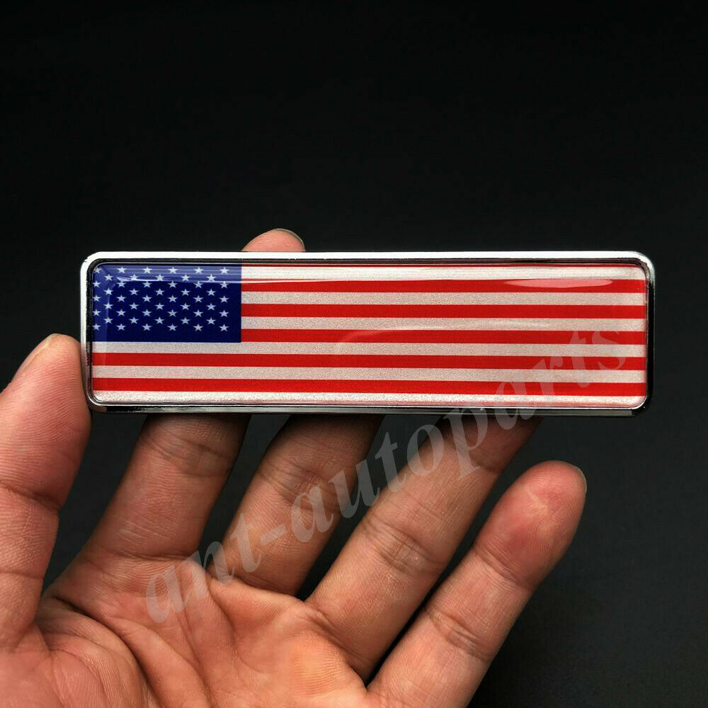 

Metal USA American Flag Car Trunk Emblem Badge Motorcycle Sticker Fairing