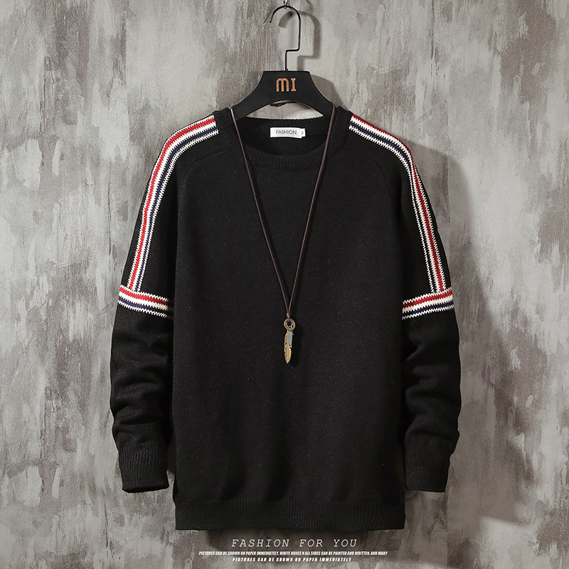 

2021 New Fashion Classic O-neck Sweater Men's Oversize Pull Plus Oversized M-5xl Long Sleeves Pullover for Autumn Spring Winter X8n2, 127 3
