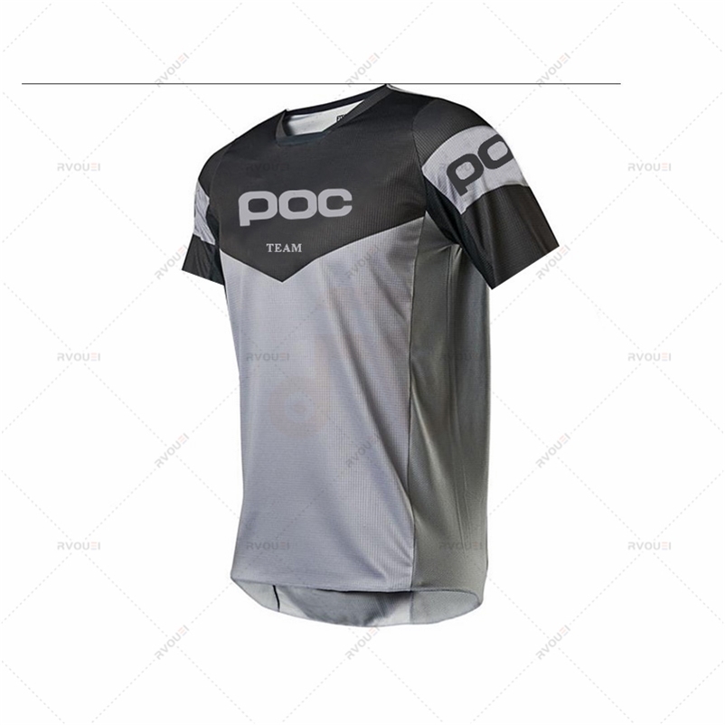 

TEAM POC Enduro Jersey Short Sleeve Motocross Downhill Jersey Shirts Mountain Bike Moto Clothing MX Summer MTB T-shirt Ladies 220226, A10