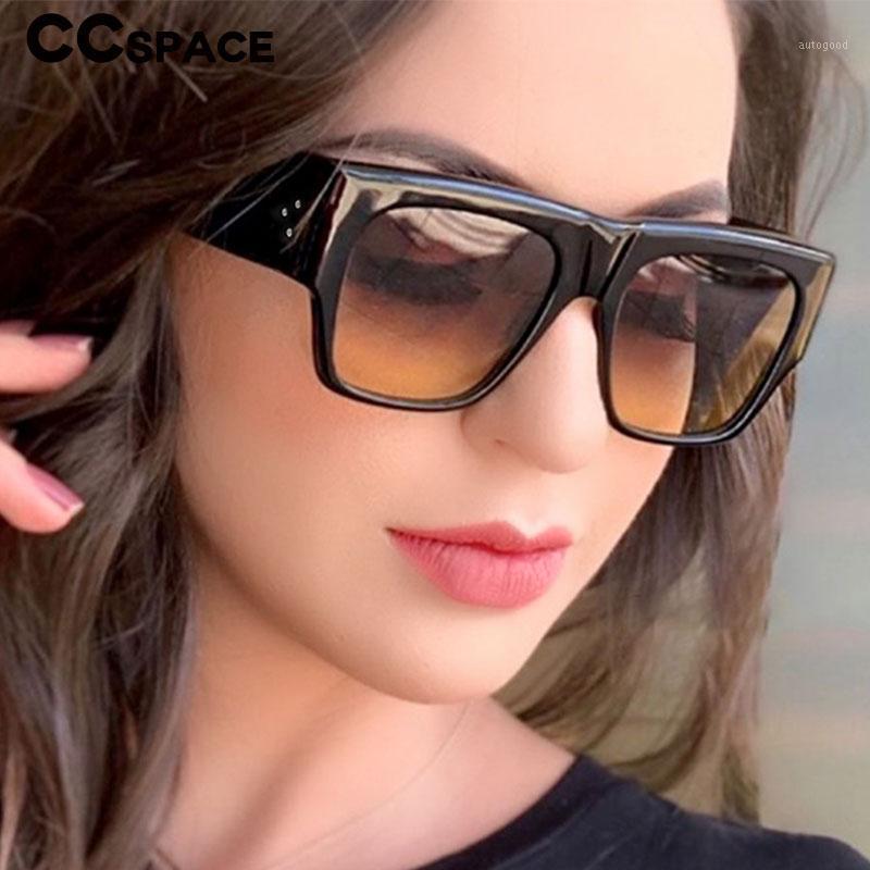 

Sunglasses 48081 Trendy Rivet Square Women Fashion Shades UV400 Vintage Glasses1