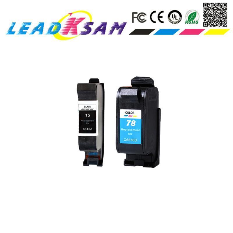 

Ink Cartridges compatible for 15 78 XL C6615A C6578A Deskjet 3920 Fax 1230 PSC 500 720 750 760 950 Officejet 5110 v40 v451