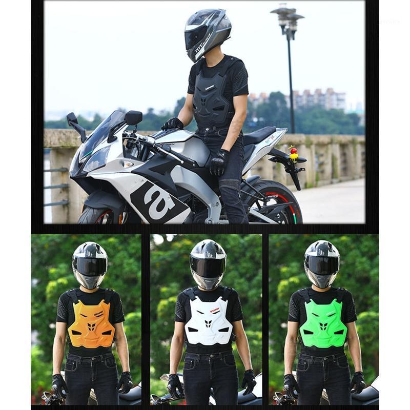 

Adult Motorcycle Dirt Bike Body Armor Protective Gear Chest Back Protector Vest Y4UA1