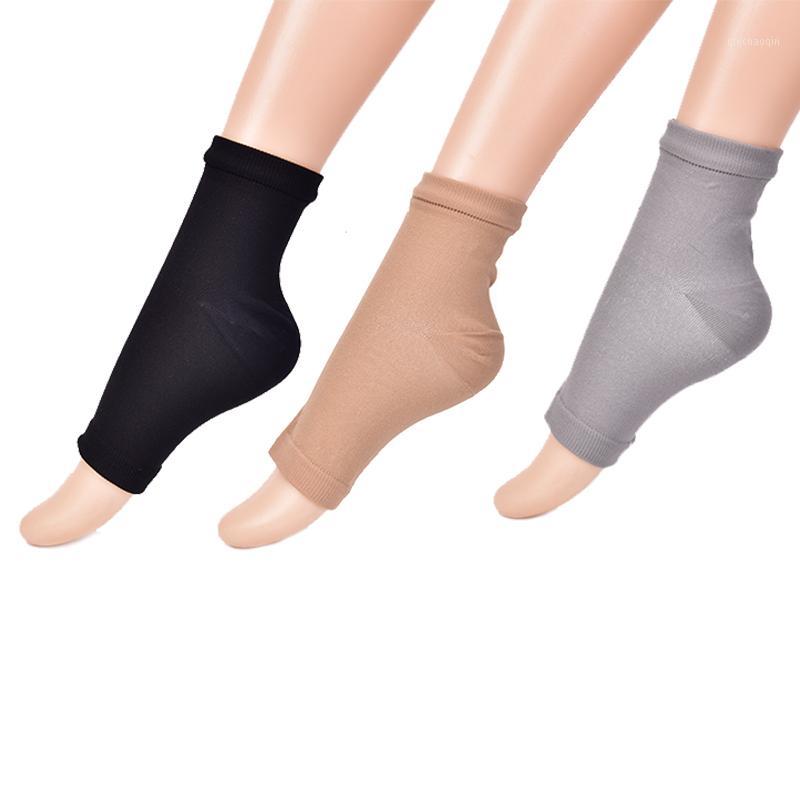 

Ankle Support Elastic Bandage Compression Knitting Sports Protector Basketball Soccer Ankle Support Brace Guard Protective Gear1, Gray