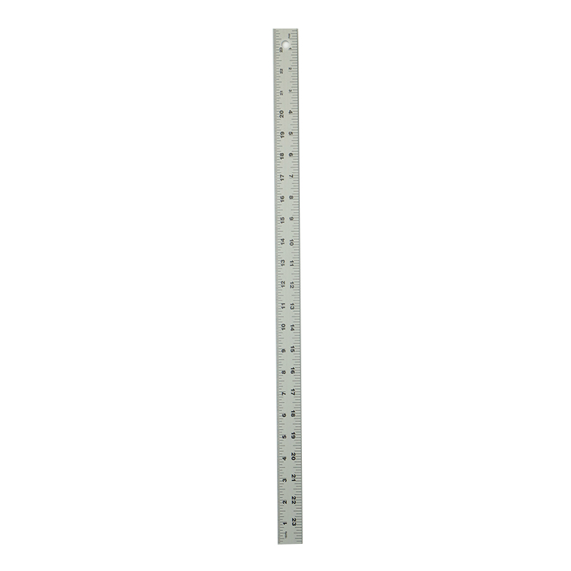 

24 inch Stainless Steel Straight Ruler Precision Double Sided Learning Office Stationery Drafting Measuring Tool aluminum alloy
