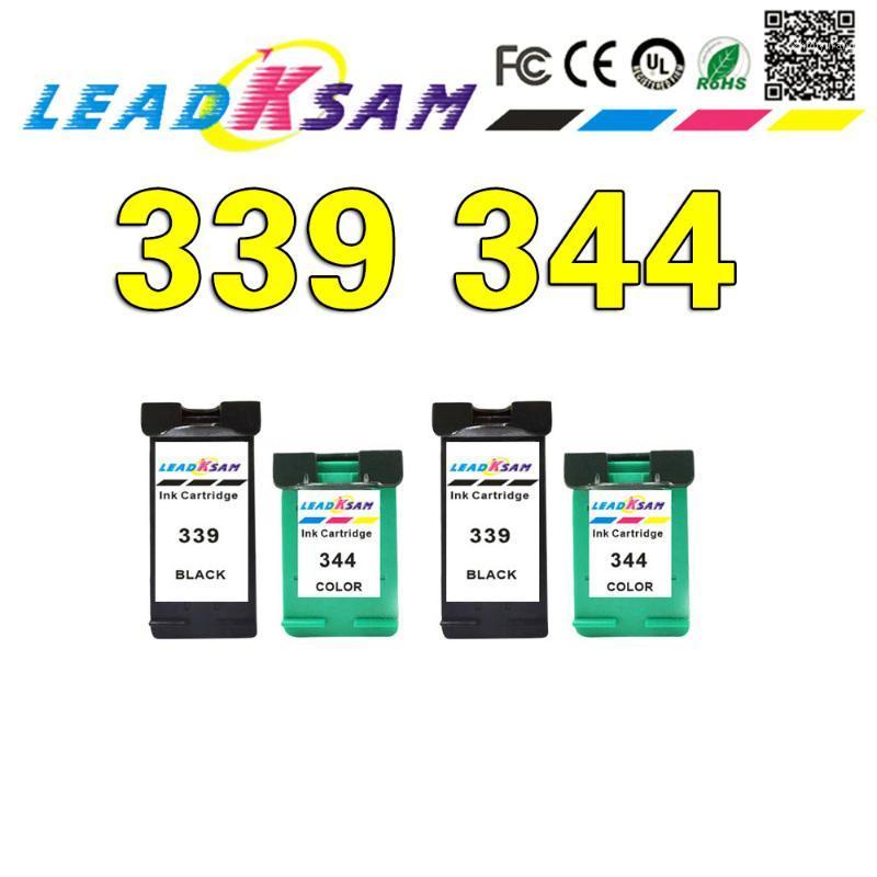 

Leadksam ink cartridge compatible for 339 344 for 339 officejet 7210 7313 7410 Photosmart 2710 8450 printer1