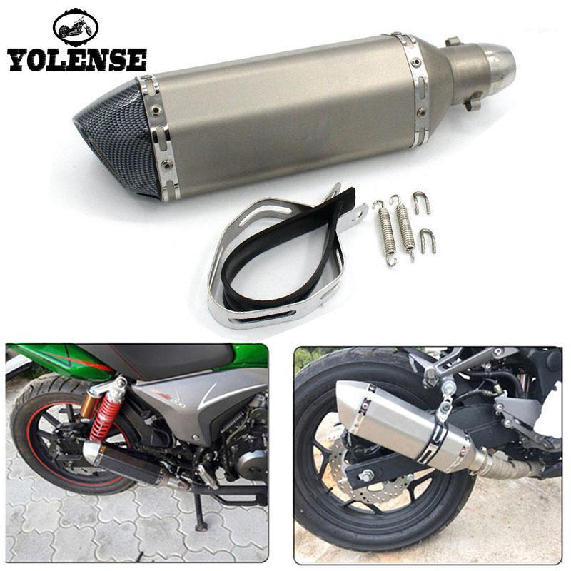 

For YZF-R1 YZF-R6 YZF-R3 YZF R1 R3 R6 R25 R15 R125 XJ6 Universal Motorcycle exhaust escape 51mm Exhaust Pipe Muffler1