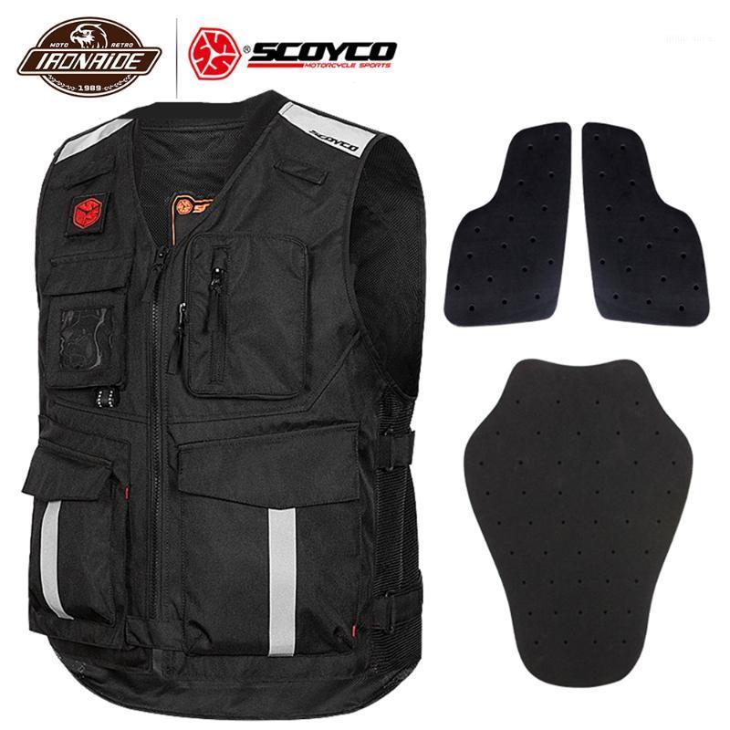 

SCOYCO Motorcycle Jacket Summer Mesh Reflective Vest Motorcycle Waistcoat Motocross Off-Road Racing Vest Protection1
