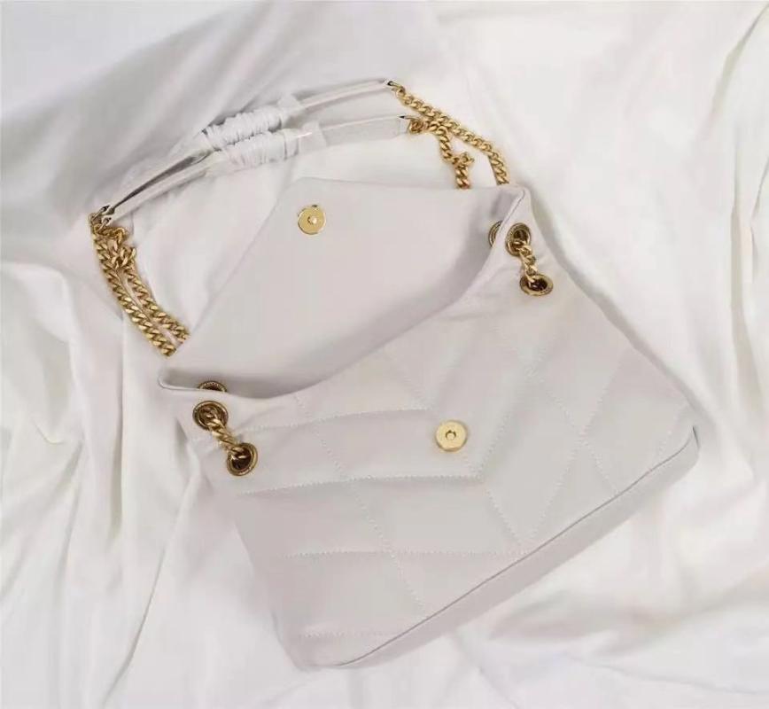 

Luxury designer women chain strap hobo shoulder bag lady handbag soft import lambskin leather Europe brand top quality, Black