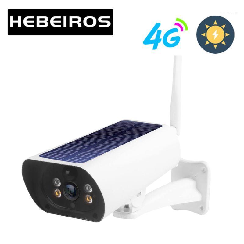

Hebeiros 4G LTE FDD GSM Solar Battery Wireless Camera 1080P Waterproof Outdoor Wifi Camera Security Surveillance CCTV IP1