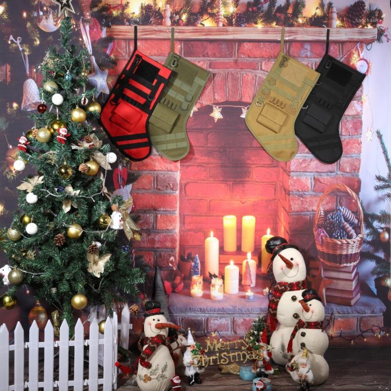 

2020 Fashion Combat Hunting Stocking Bag Hanging Tactical Christmas Stocking Bag Dump Utility Storage Chrismas Supplies1