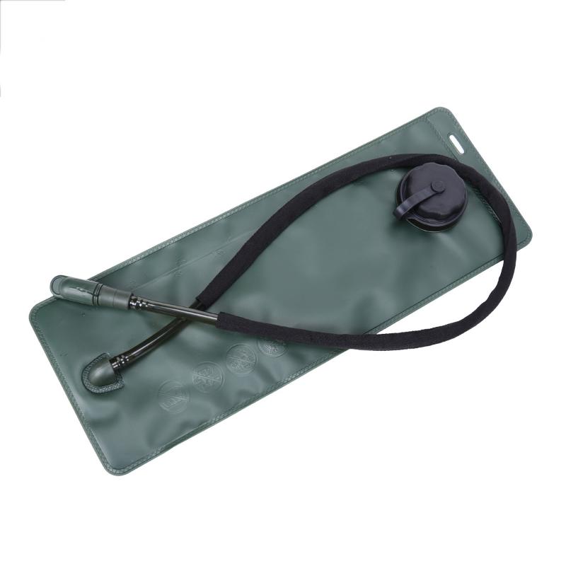

2.5L-3L Water Bag Liner Fans Portable Water Container Folding Bile EVA Tactical Combat Riding Outdoor Sports, Black