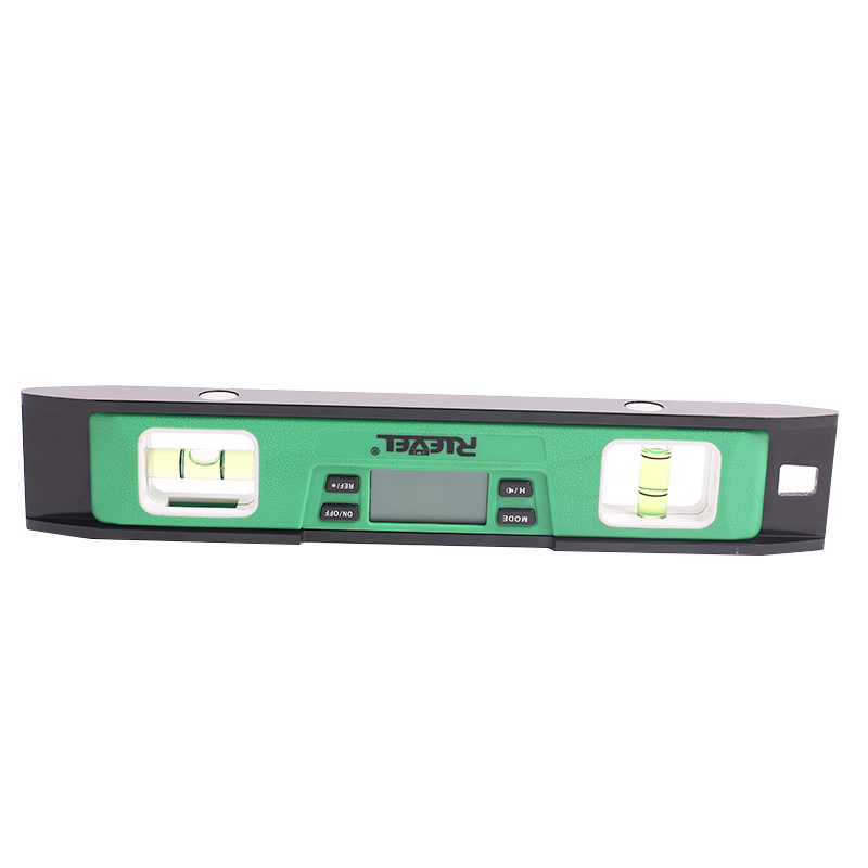 

10 inch 2 level bubble torpedo ruler aluminum alloy digital display with magnetic top view function
