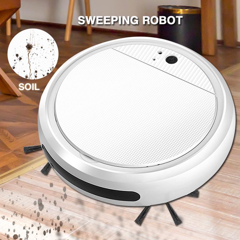 

Sweep Wet Mopping Scrubber Vacuum Cleaner Robotic Robot Vacuum Cleaner Smart Disinfection Run 60 Mins Cleaners For Home