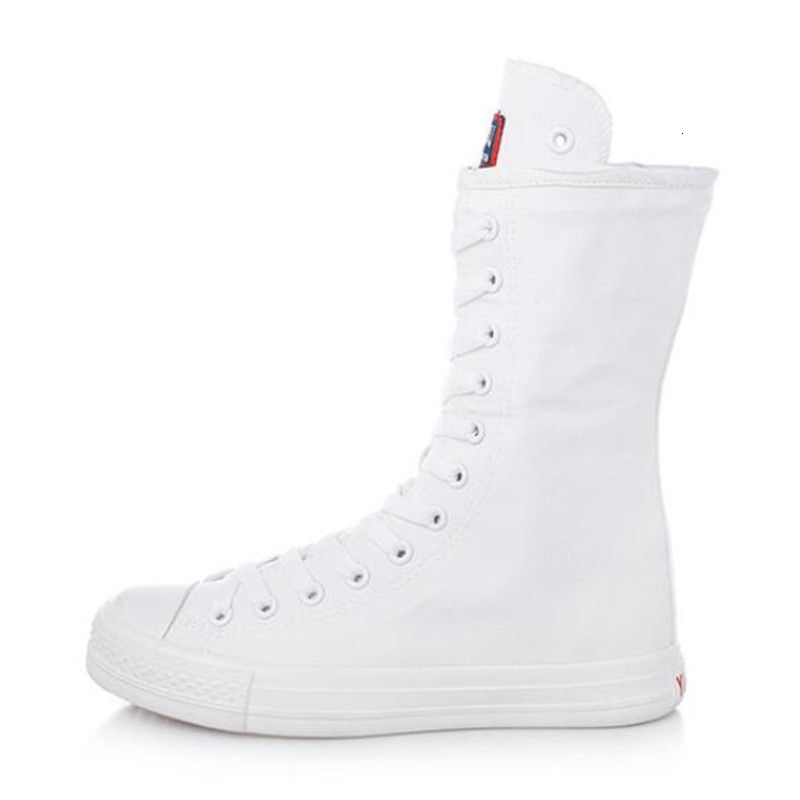 

Designer 2021 New Short Front Tube Lasso-up Side Zipper Canvas Women's Shoes Casual Riding Boots Ahr6, Flat 02