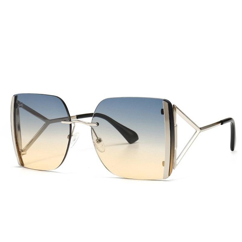 

Sunglasses Unisex Fashion 2021 Ladies Square Women Goggle Shades Vintage Brand Designer Oversized Sun Glasses For Female Men