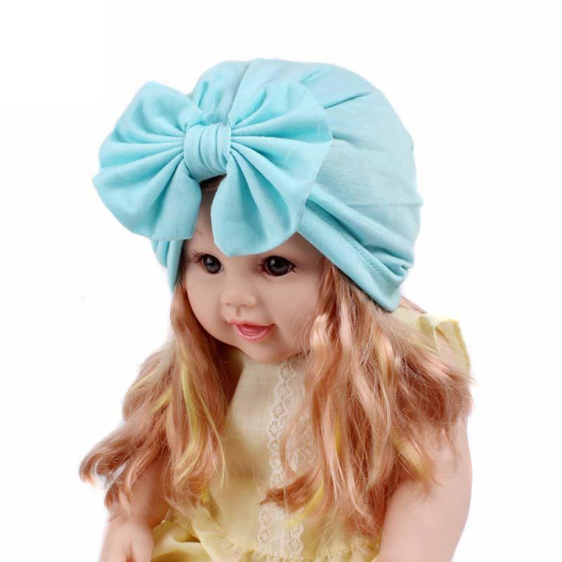 

Hat Baby Newborn Photography Props Children's Hats Cute Baby Girls Boho Beanie Scarf Turban Head Wrap Cap czapki dla dzieci, Beige