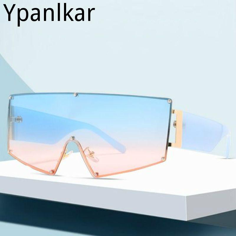 

Sunglasses Conjoined Piece Sunglasses, Big Frame Eye Protection Personality Versatile For Men And Women