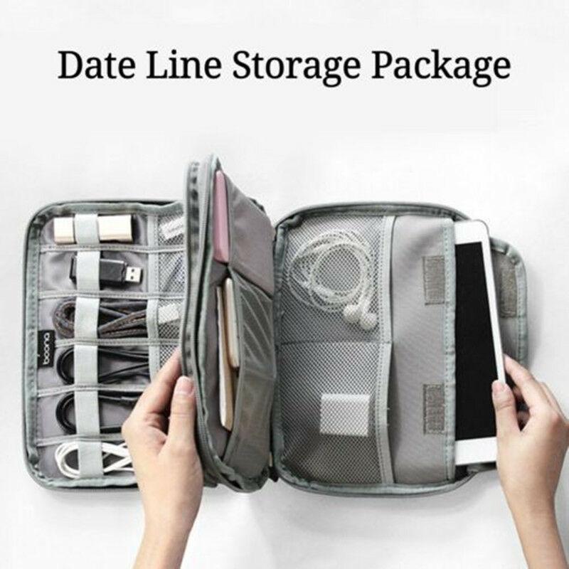 

4 Styles Universal Charger Cable Organizer Electronics Accessories Organizer Bag Case USB Travel Storage Bag Drive Travel Holder1